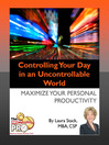 Cover image for Controlling Your Day in an Uncontrollable World